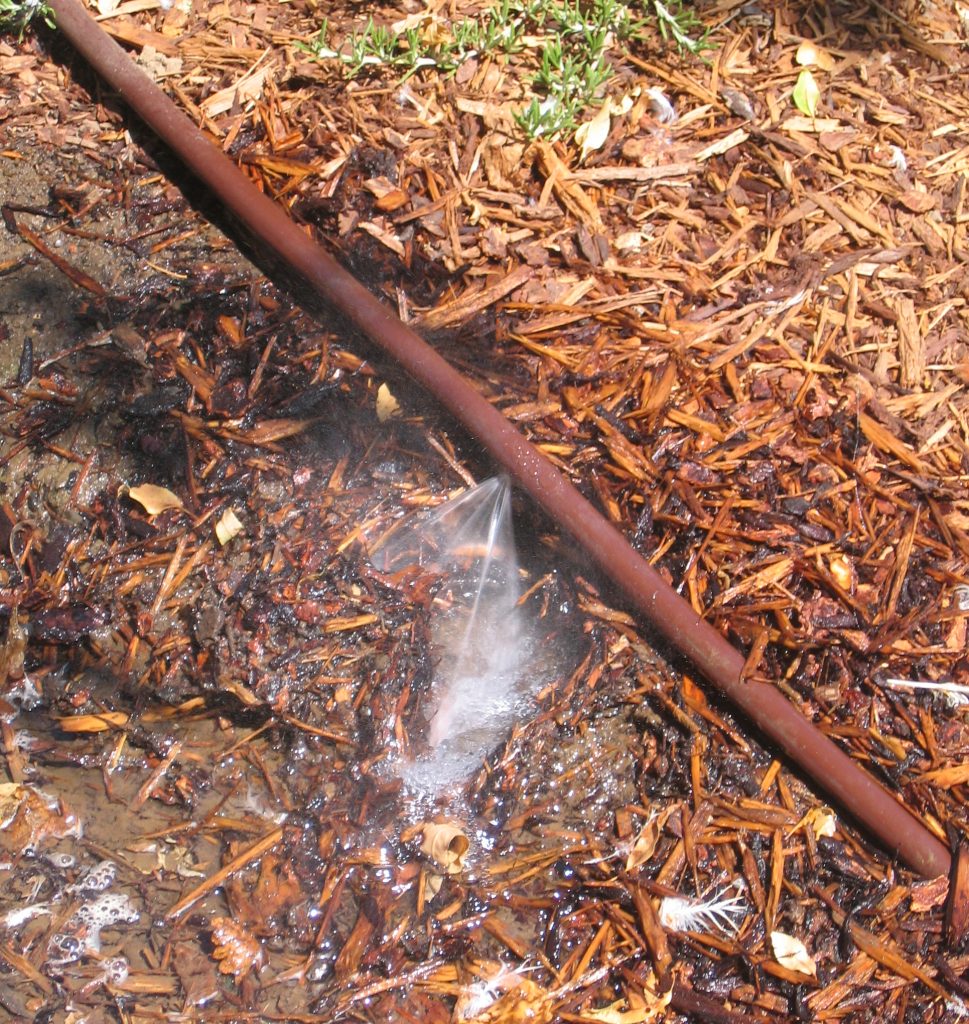 Leaking drip