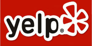 Yelp logo.