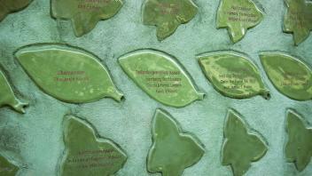 butterfly and leaf tiles