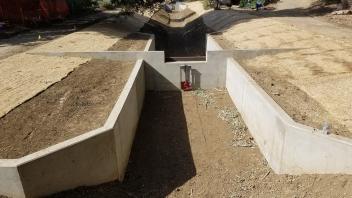Construction at the Arboretum Waterway