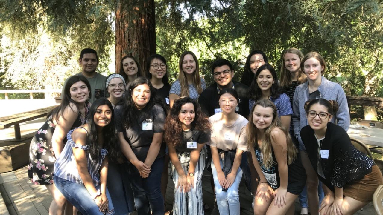 Photo of a group of smiling people from the Arboretum Ambassador team.