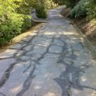 cracked road