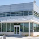 Outer view of the Edwards Family Athletic Center